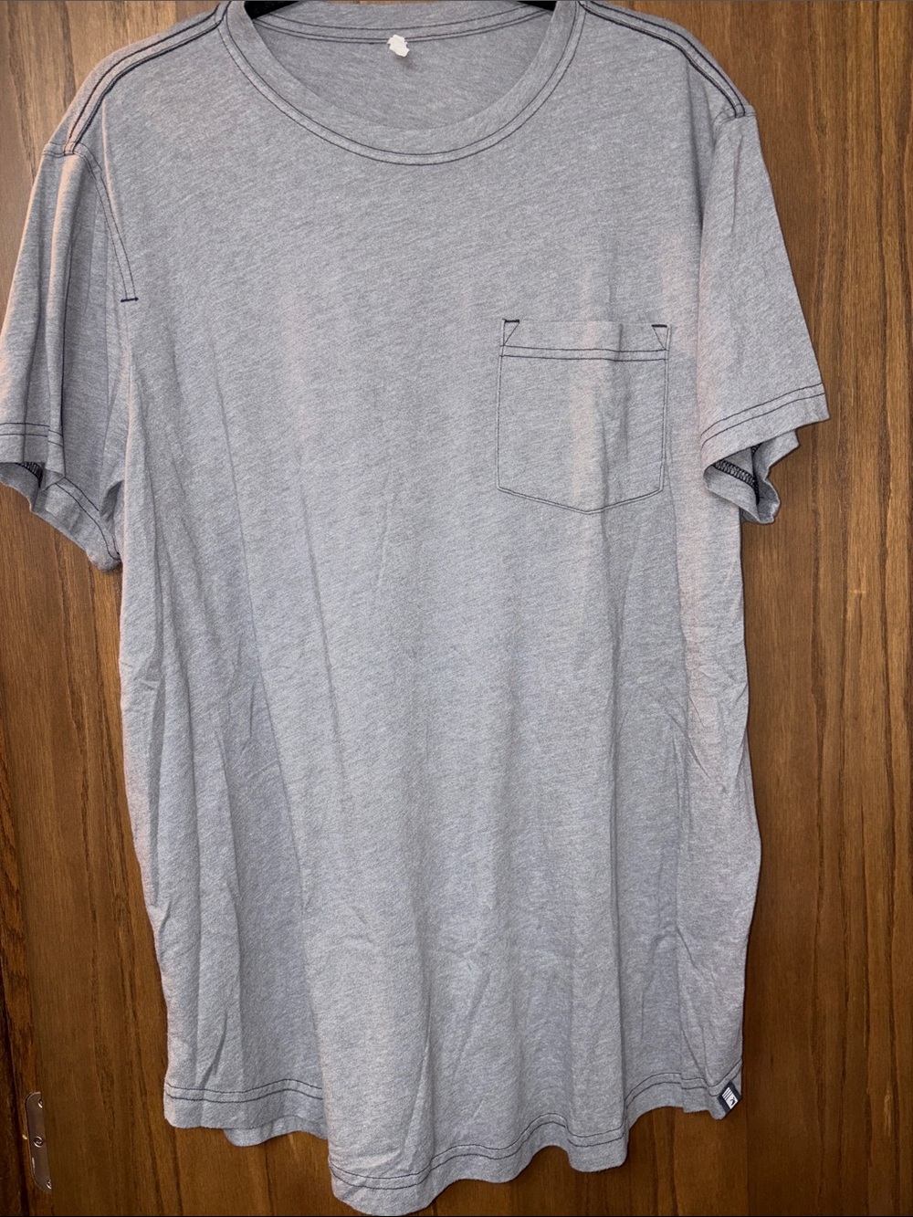 Glyder Light Grey Short Sleeve Pocket Tee